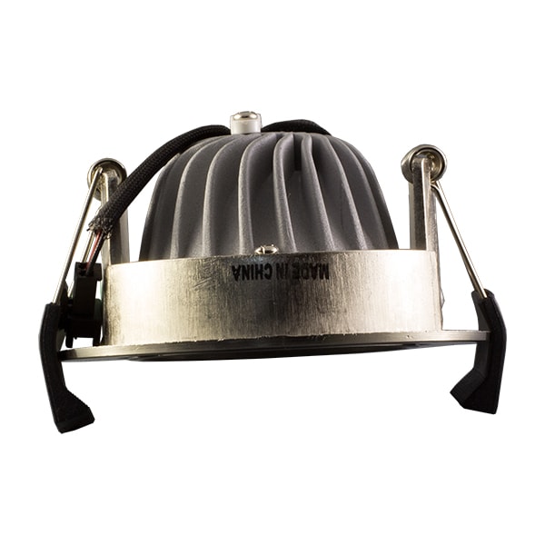 High-End chrómové zapustené okrúhle stropné COB LED svietidlo 8W – Obrázok 2