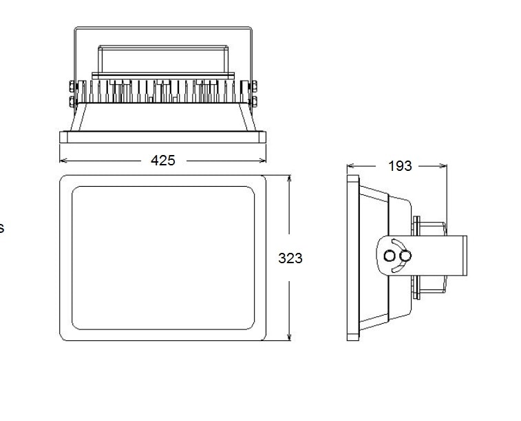 High-End LED reflektor 200W – Obrázok 3