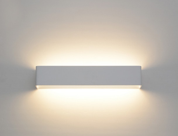 Biele nástenné LED svietidlo smerovateľné 10W L – Obrázok 2