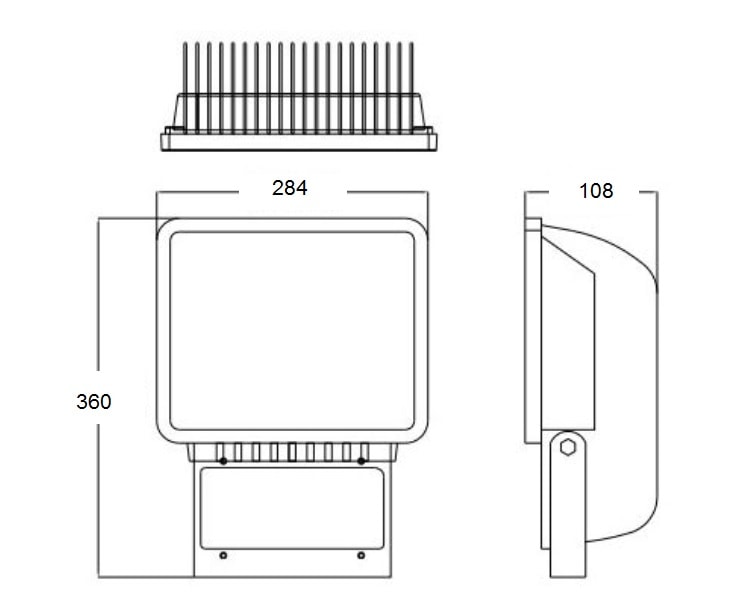 LED reflektor 70W – Obrázok 3