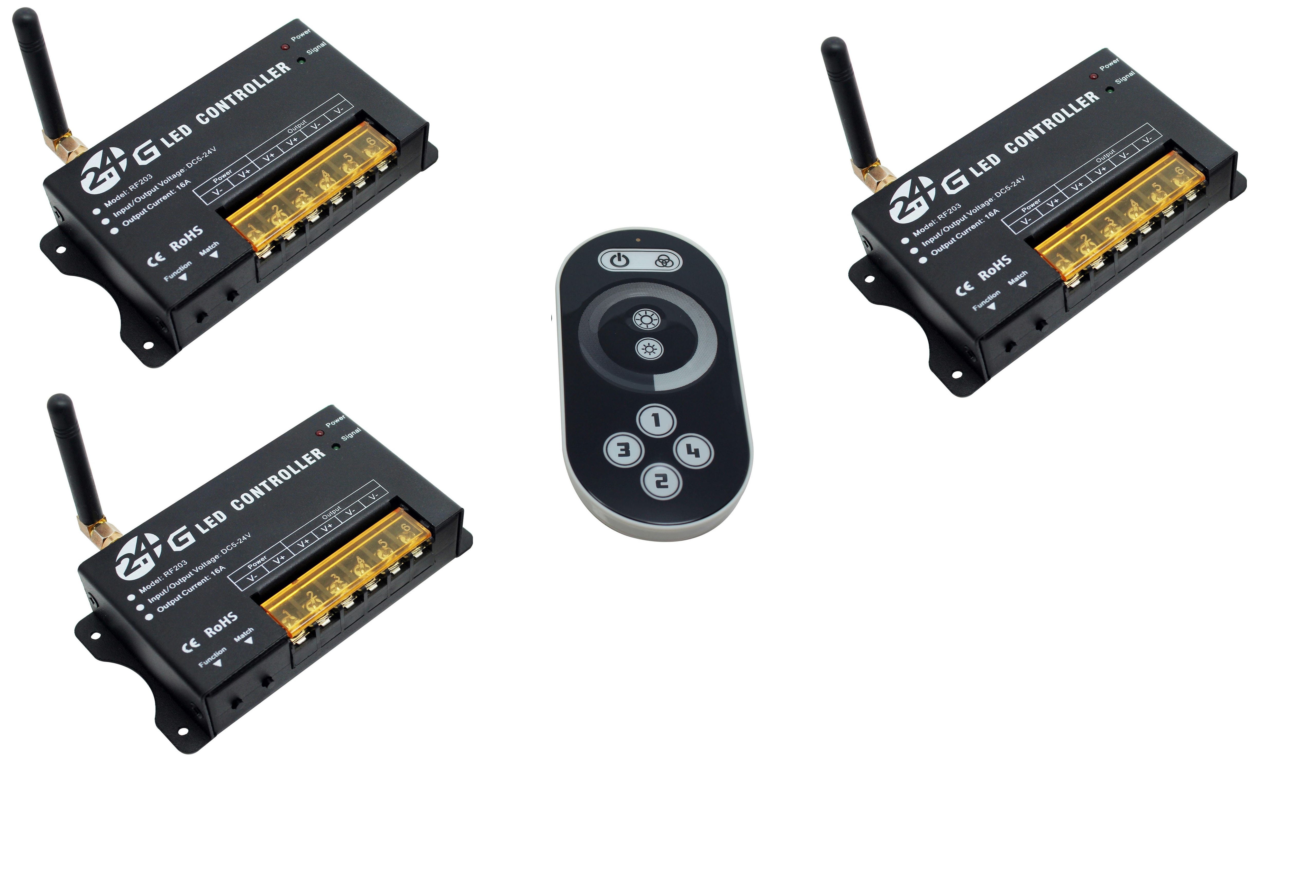 LED RF stmievač 1-4 kanálový – Obrázok 3