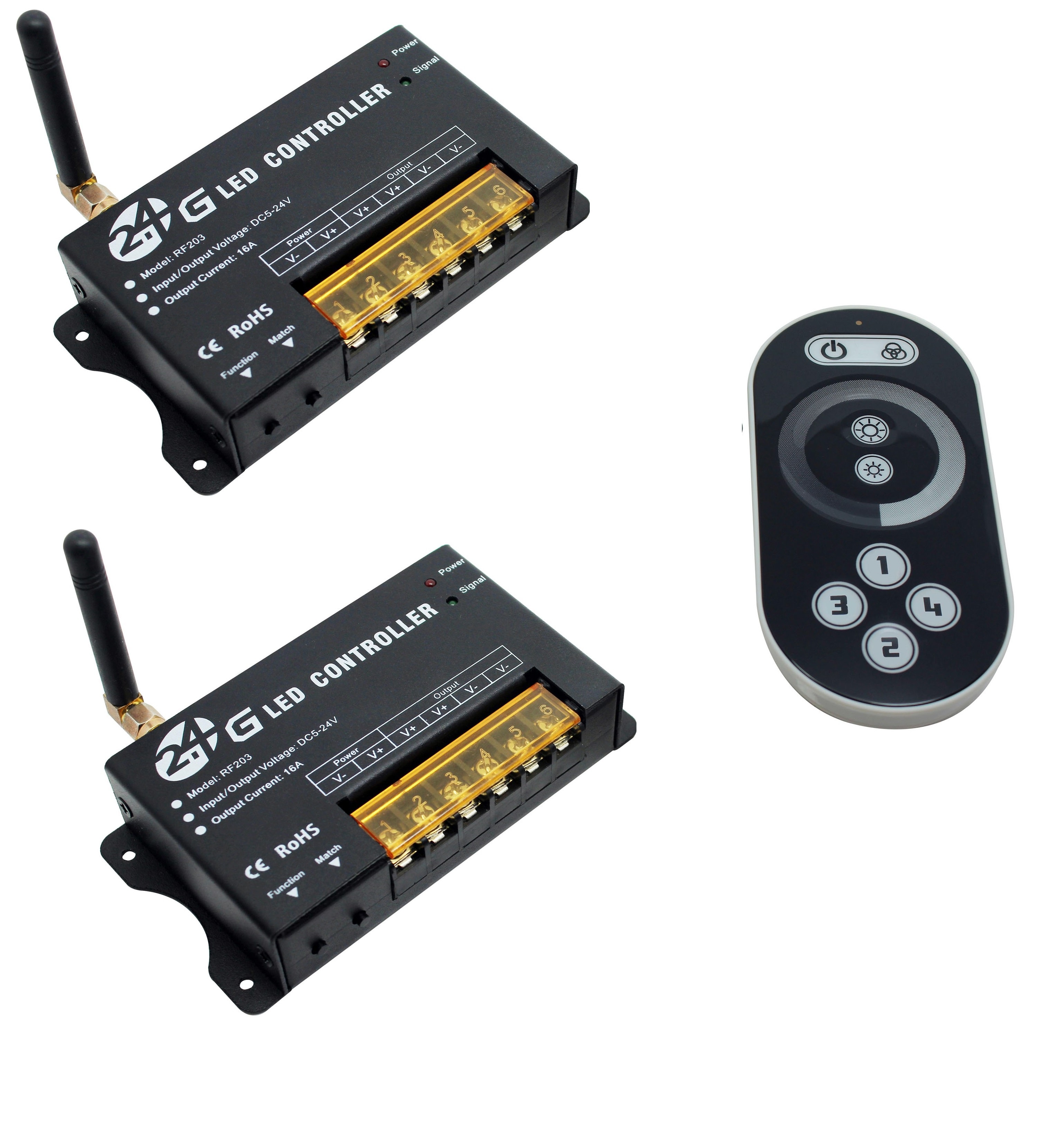 LED RF stmievač 1-4 kanálový – Obrázok 4