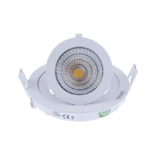 vyklopitelne biele zapustene-okruhle-stropne cob led svietidlo 12w