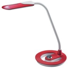 cervenobiela stmievatelna stolna led lampa 6w