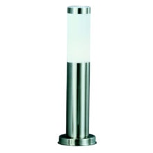 chromovy zahradny stlpik ip44 45cm na led ziarovku e27