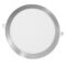 Chromový okrúhly zapustený LED mini panel 24W