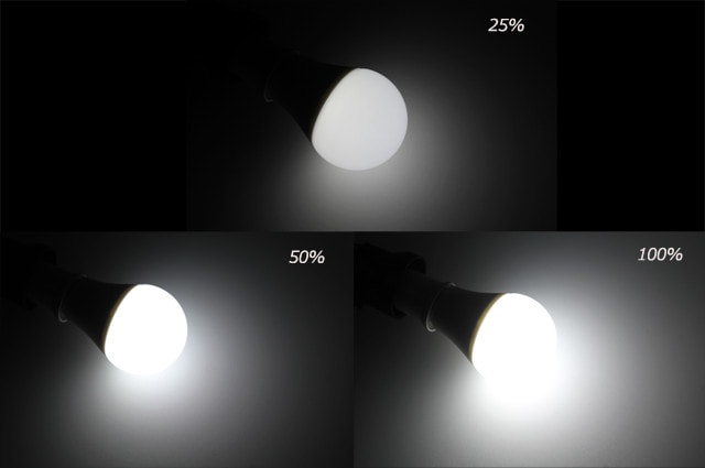 LED žiarovka E27 A60 9W s 3 stupňovým stmievaním – Obrázok 2