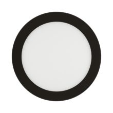 cierny okruhly led mini panel 18w