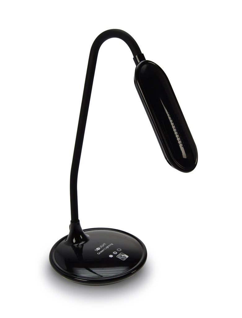 Čierna stmievateľná stolná LED lampa 5W – Obrázok 2