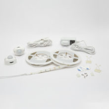 led pas s pohybovym senzorom pod postel 2+2m