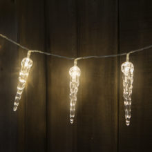 vianocna led retaz na baterky cencule