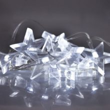 vianocna led retaz na baterky hviezdy