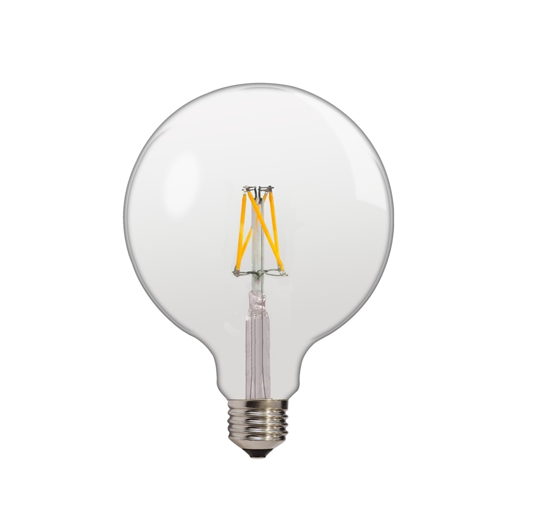 led filament ziarovka e27 g125 4w