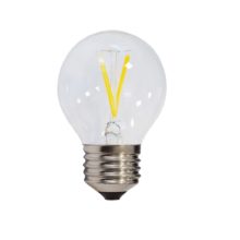 led filament ziarovka e27 g45 2w