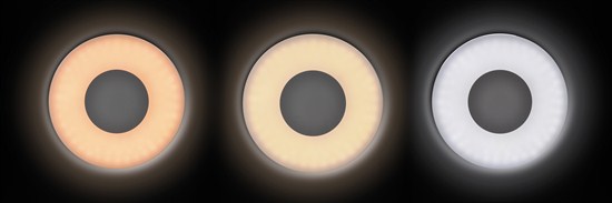 Okrúhle stmievateľné LED svetlo s možnosťou voľby teploty svetla 22W – Obrázok 2