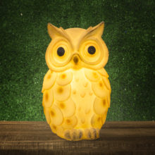 solarna led figurka sova