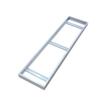 biely ram na montaz na povrch pre led panely 120 x 30 cm