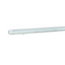 prachotesne svietidlo 120cm ip65 s led trubicami t8 2x18w
