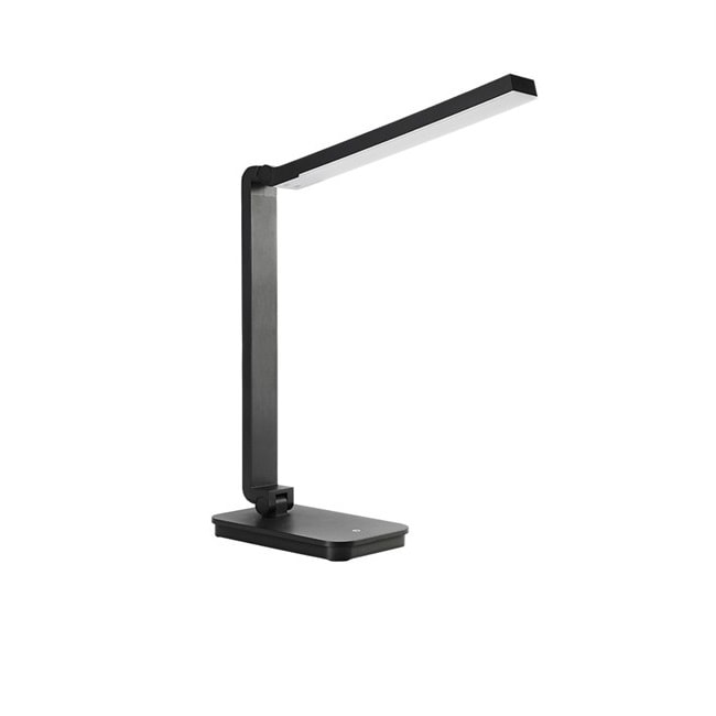 cierna stmievatelna stolna led lampa 5w student