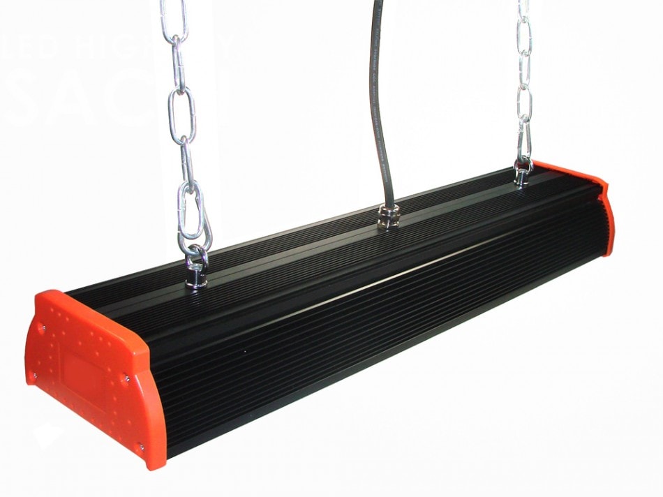 High-End lineárny priemyselný LED reflektor 100W SEOUL 130lm/W – Obrázok 3