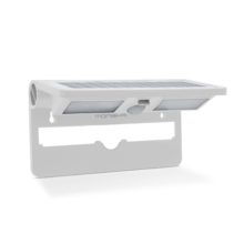 nastenne solarne svietidlo ip65 s pohybovym senzorom 2w biele