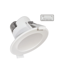 okruhle zapustene led svietidlo ip44 10w s moznostou volby farby svetla