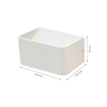 biele dizajnove nastenne led svietidlo ip44 5w m