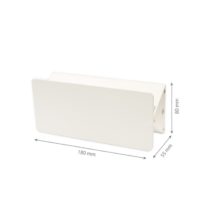 biele nastenne led svietidlo smerovatelne 5w m