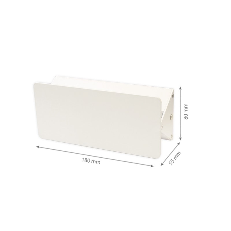 biele nastenne led svietidlo smerovatelne 5w m