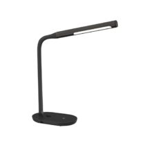 cierna stmievatelna stolna lampa 8w elegant