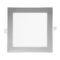chromovy hranaty zapusteny panel 18w