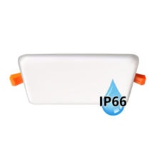 vodeodolny zapusteny led panel ip66 do kupelne 11w 400k