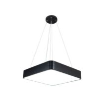 zavesne dizajnove led svietidlo 38w cierne