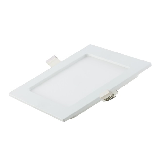 hranaty zapusteny led panel s volitelnou farbou svetla 18w