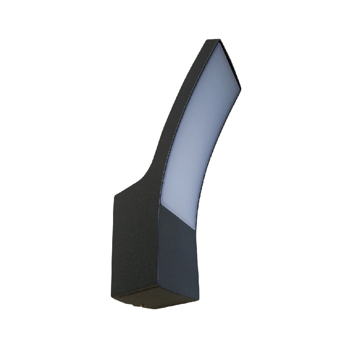 antracitove led svietidlo na fasadu robust ip54 10w 4000k