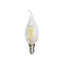 led filament ziarovka e14 c35 4w plamen