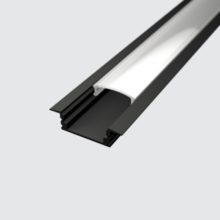 cierny hlinikovy profil wing s difuzorom 2m a prislusenstvom