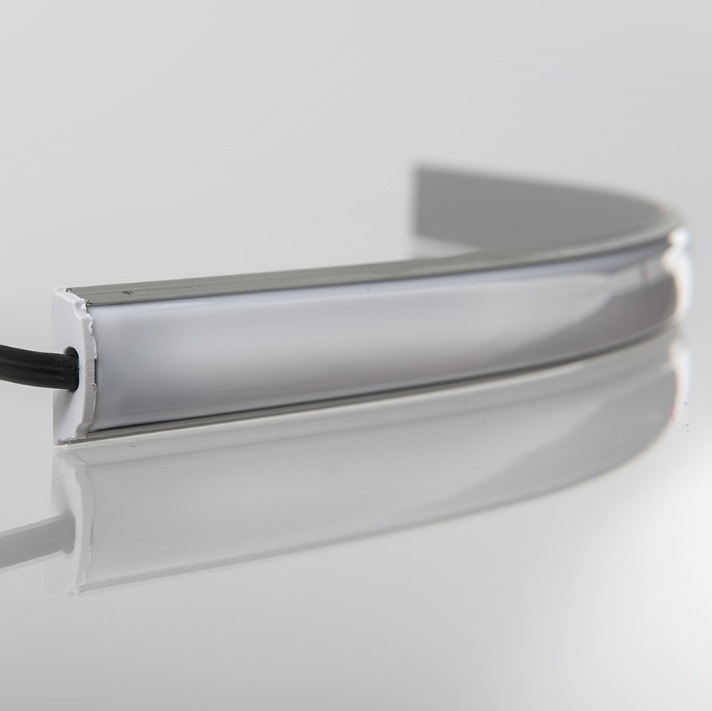 elox hlinikovy profil flexy s difuzorom 2m a prislusenstvom