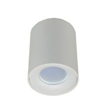 biely okruhly tubus na gu10 FIX