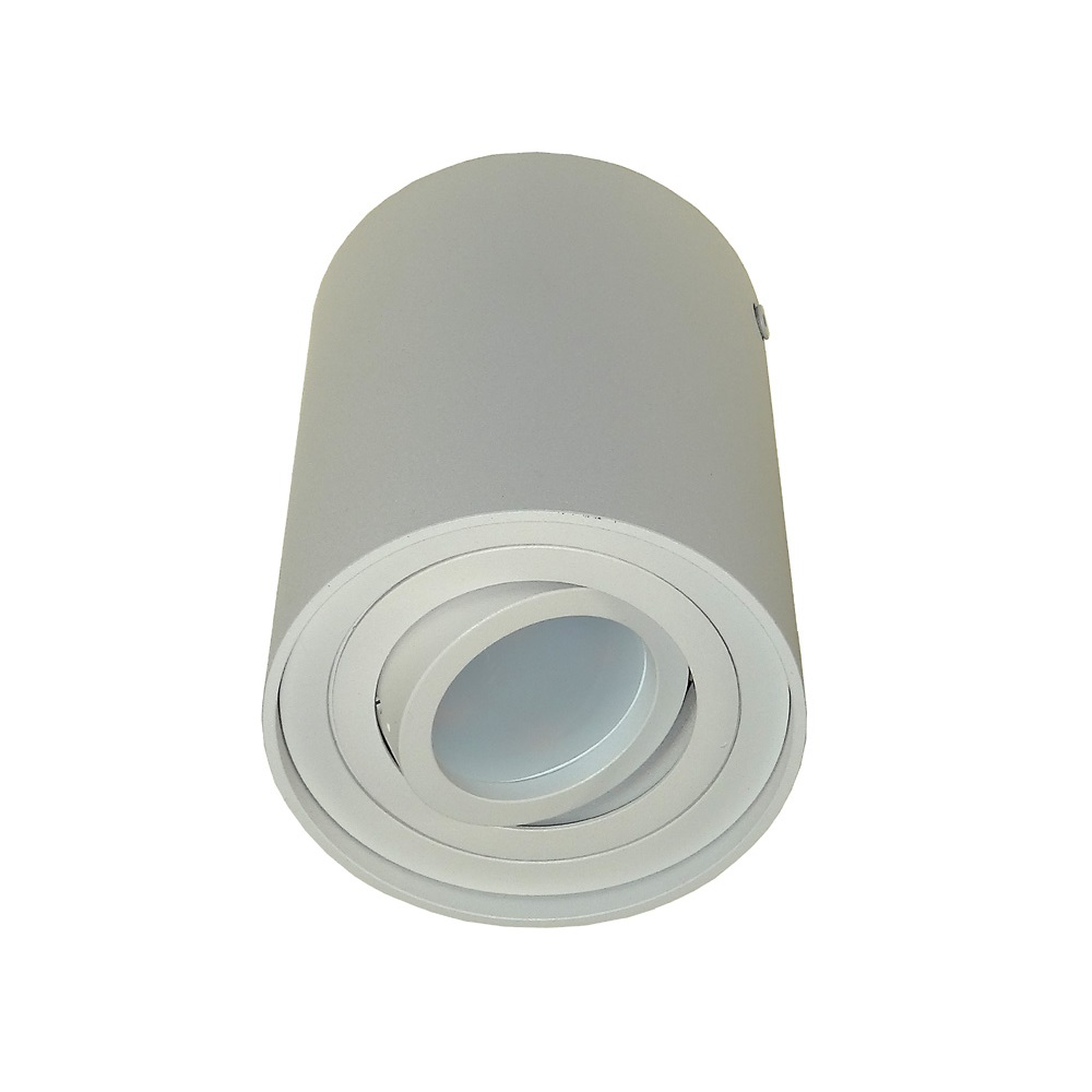 biely okruhly tubus na gu10 naklapatelny long