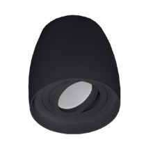 cierny okruhly tubus na gu10 naklapatelny fat