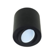 cierny okruhly tubus na gu10 naklapatelny mini