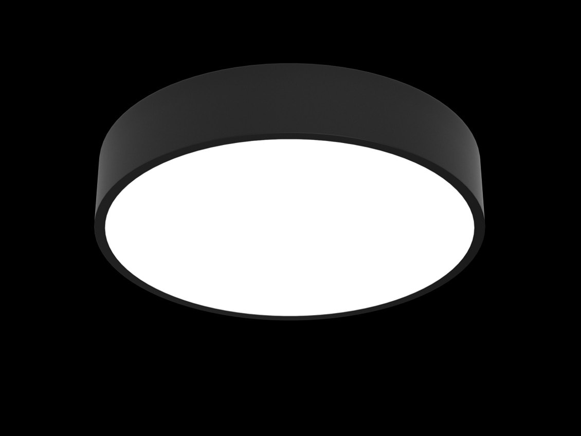 Dizajnové stropné LED svietidlo SMART 60cm 50W CCT čierne – Obrázok 2