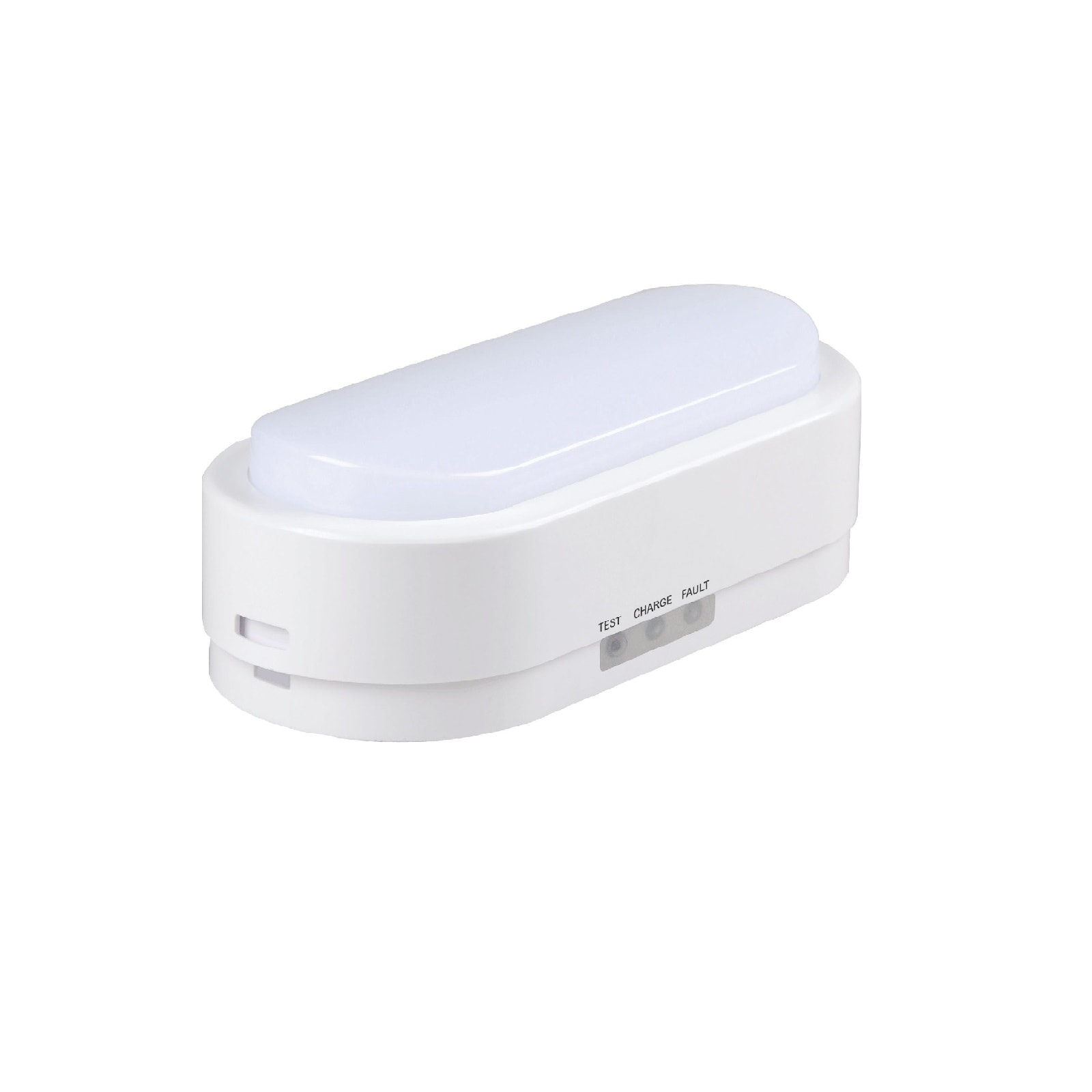 ovalne led svietidlo ip54 8w s nudzovym modulom