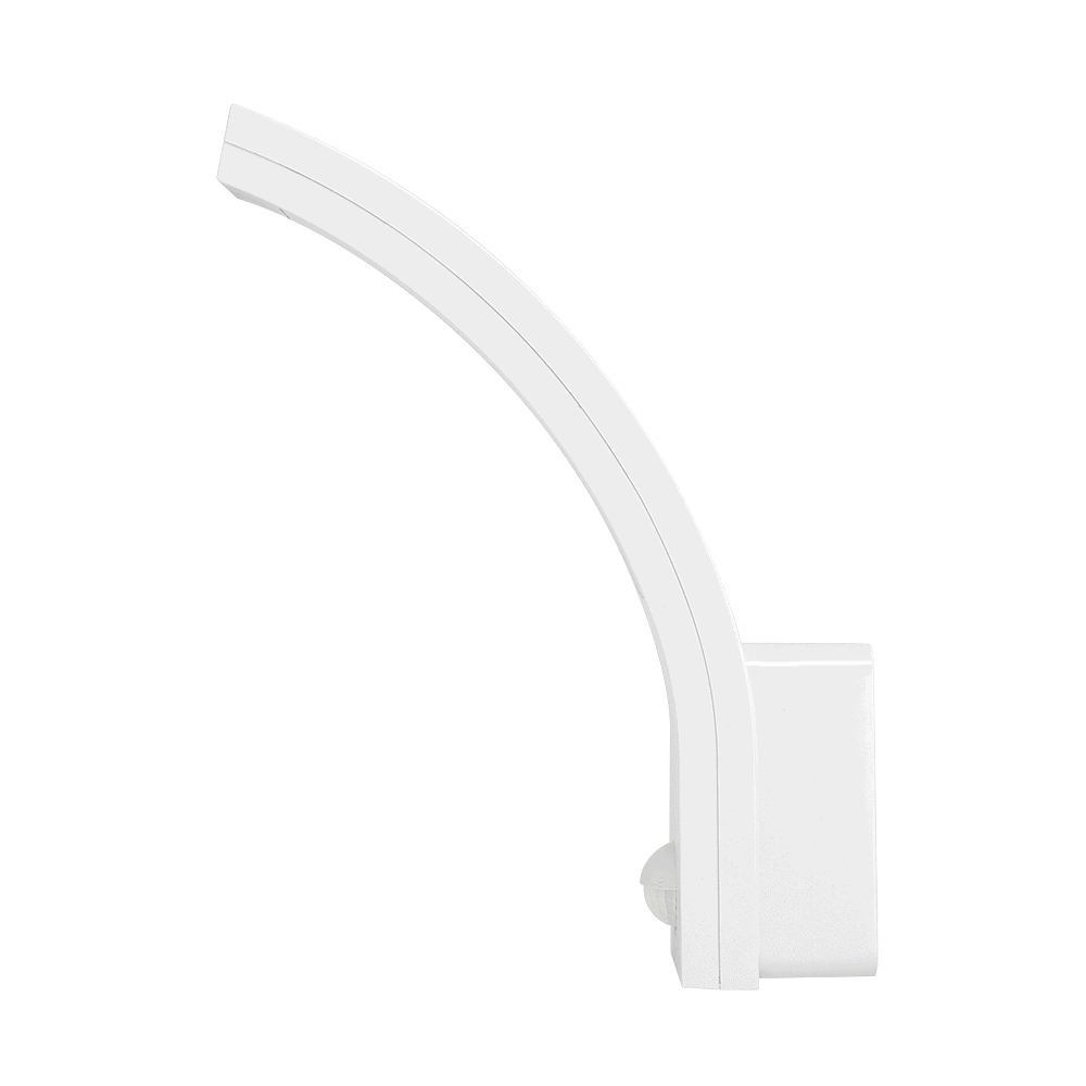 Biele nástenné LED svietidlo FALCO IP54 s PIR senzorom 15W – Obrázok 3