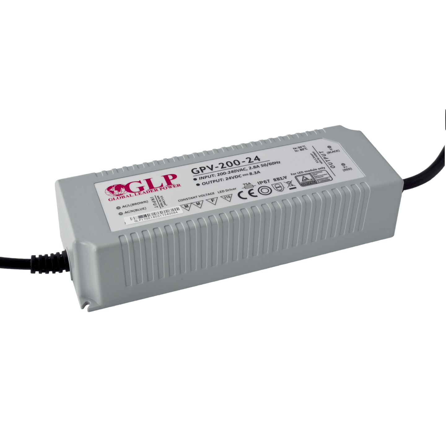 vodeodolny led zdroj 24v 8a 200w