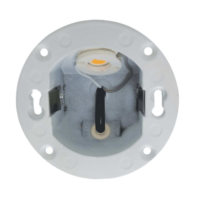 Hranaté orientačné led svietidlo DECENT S3 3W čierne do KPR68 – Obrázok 2