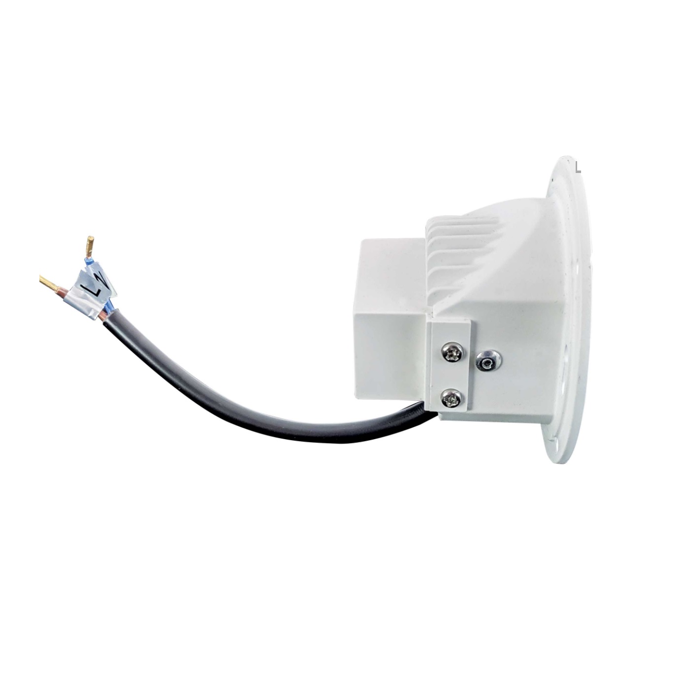 Hranaté orientačné led svietidlo DECENT S3 3W čierne do KPR68 – Obrázok 3